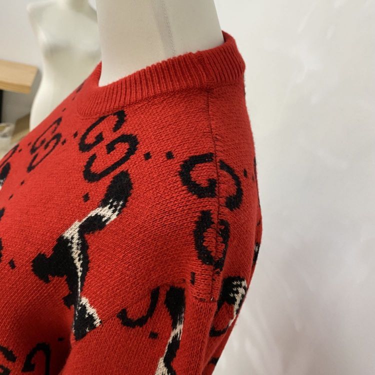 Gucci Gucci Skunk Jacquard Sweater XS Size US XS / EU 42 / 0 - 7 Thumbnail