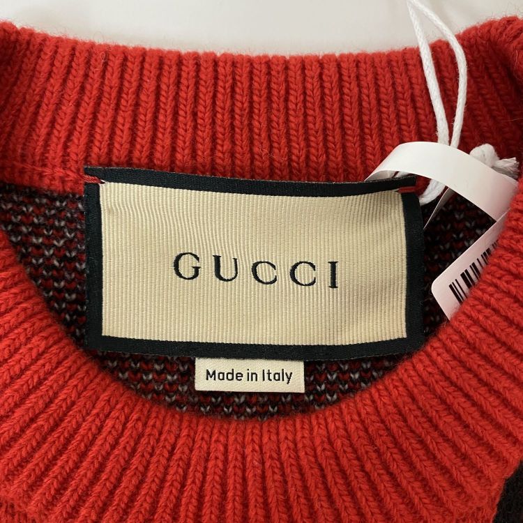 Gucci Gucci Skunk Jacquard Sweater XS Size US XS / EU 42 / 0 - 3 Thumbnail