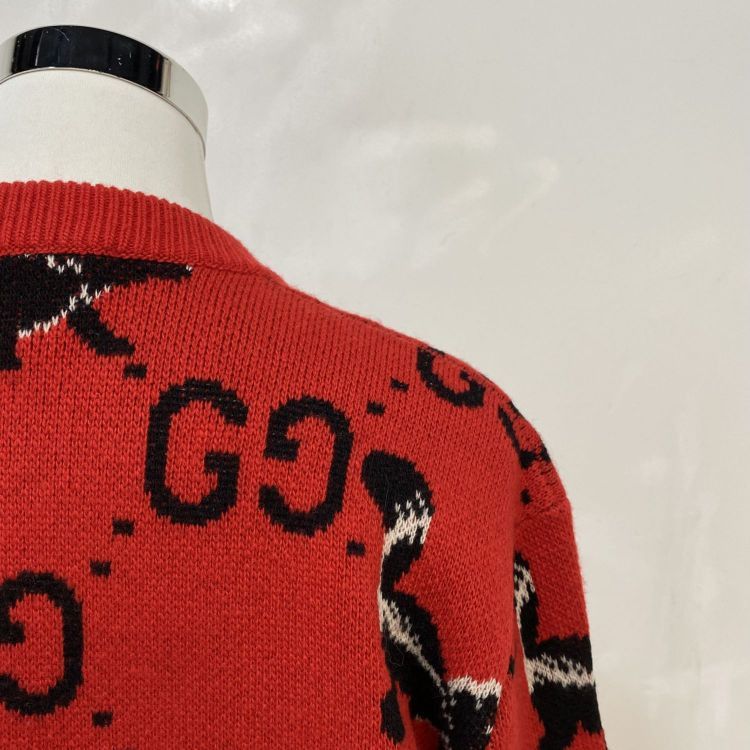 Gucci Gucci Skunk Jacquard Sweater XS Size US XS / EU 42 / 0 - 8 Thumbnail
