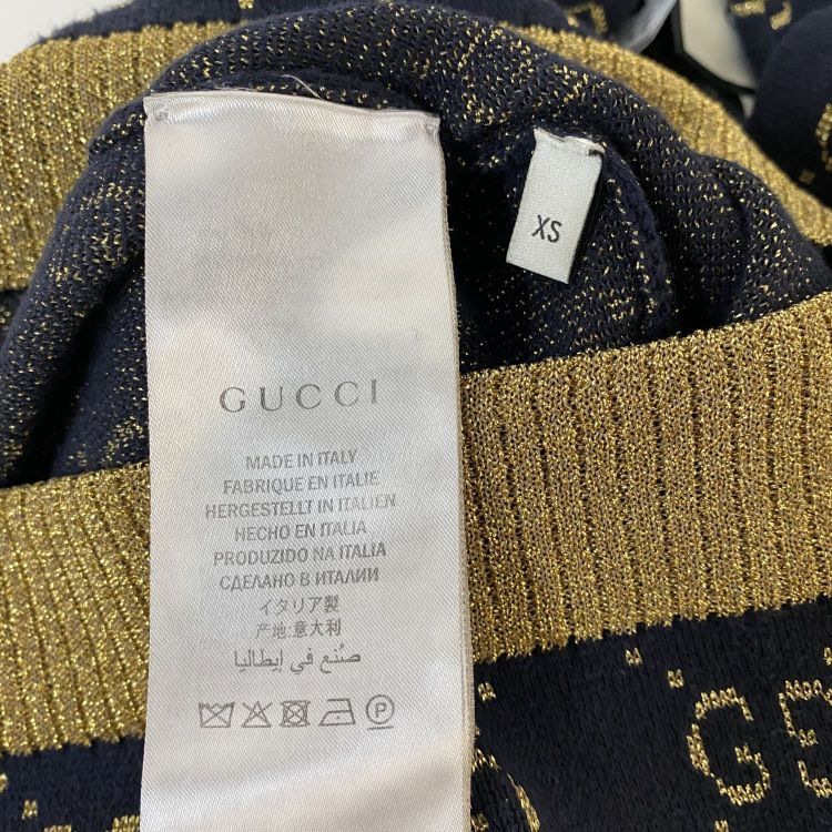 Gucci Gucci GG Monogram V-Neck Sweater Size XS Size XS / US 0-2 / IT 36-38 - 4 Thumbnail