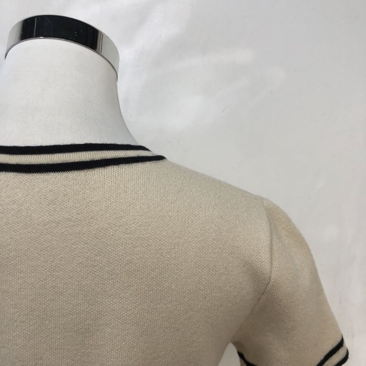 Gucci Gucci Wool Knit Short Sleeve Top Size L Size L / US 10 / IT 46 - 8 Thumbnail
