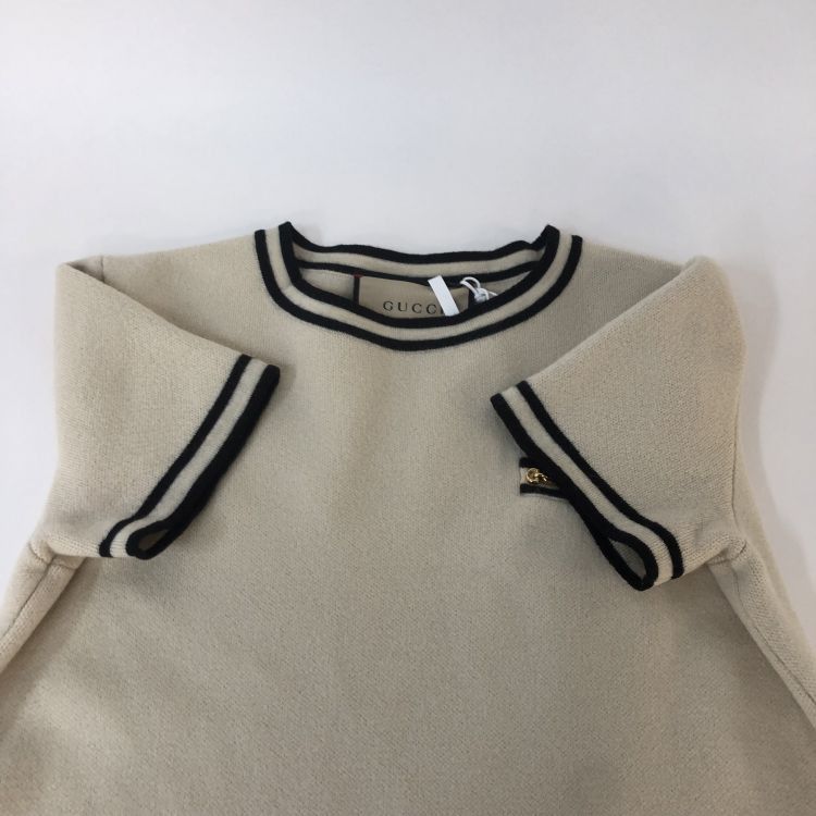 Gucci Gucci Wool Knit Short Sleeve Top Size L Size L / US 10 / IT 46 - 9 Thumbnail