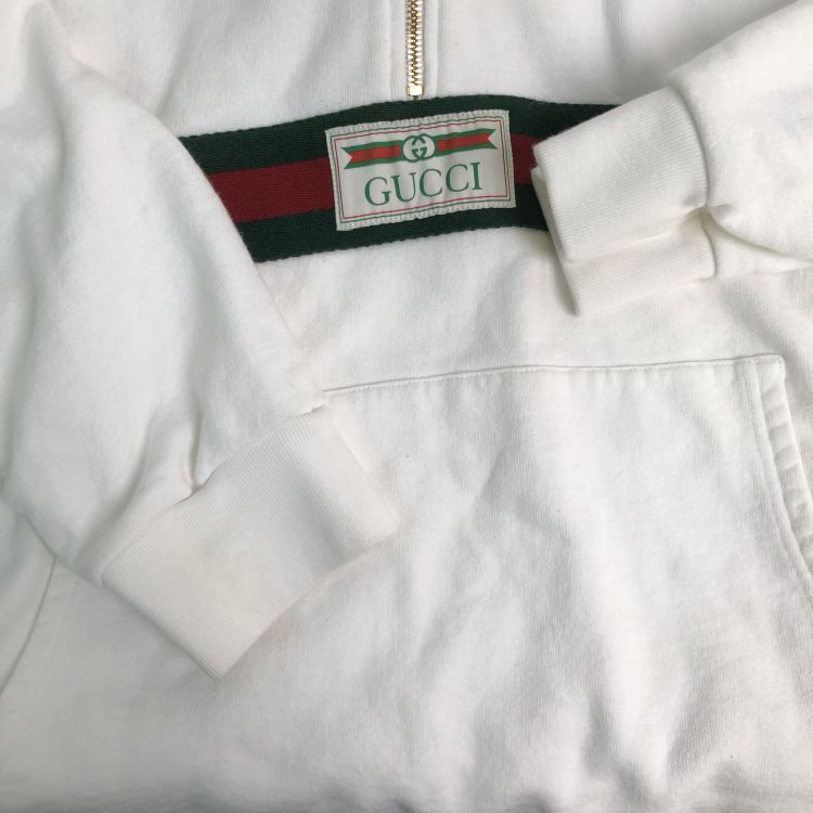 Gucci Gucci Striped Half Zip Hoodie Size XS Size US XS / EU 42 / 0 - 9 Thumbnail