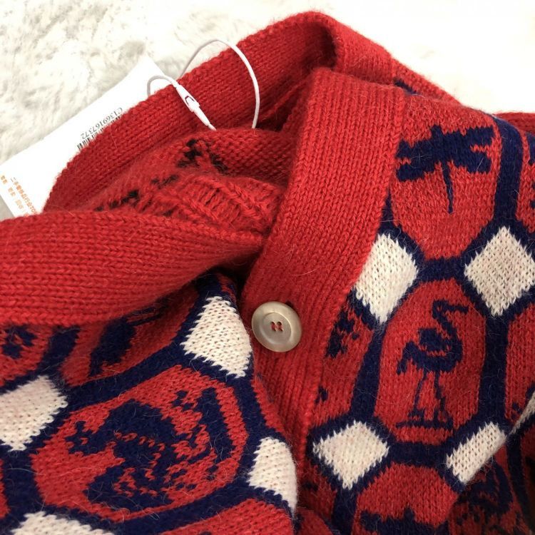 Gucci Gucci Animalium Pattern Cardigan Size XL Size US XL / EU 56 / 4 - 9 Thumbnail