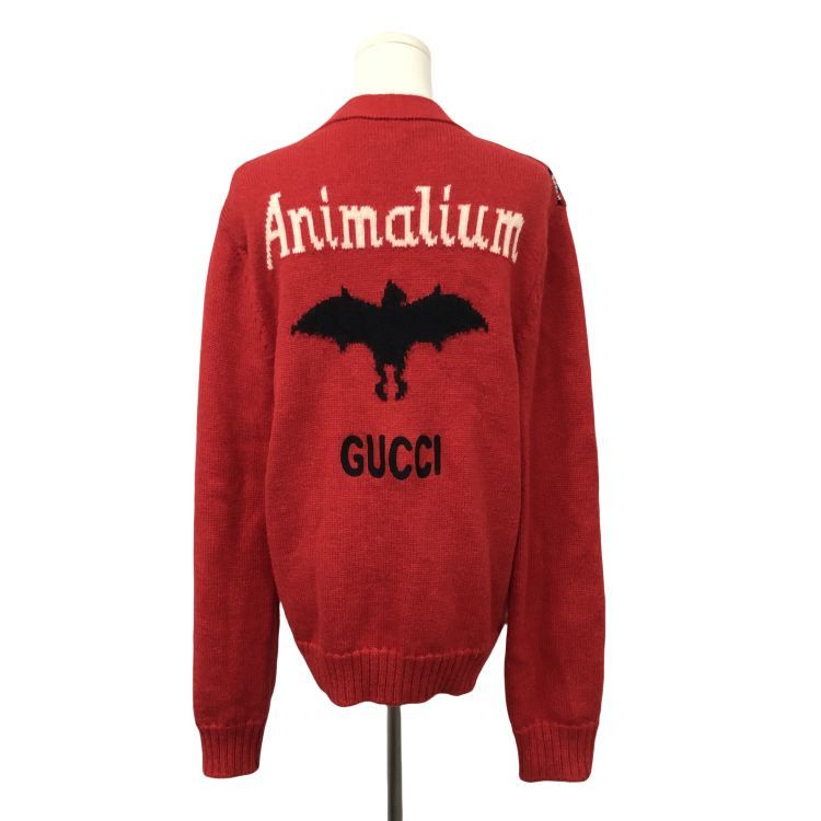 Gucci Gucci Animalium Pattern Cardigan Size XL Size US XL / EU 56 / 4 - 2 Thumbnail