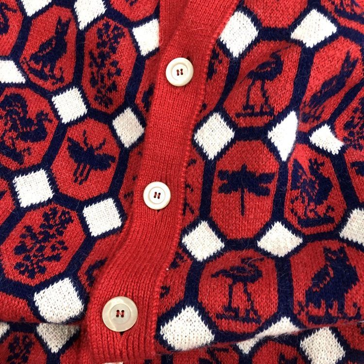 Gucci Gucci Animalium Pattern Cardigan Size XL Size US XL / EU 56 / 4 - 7 Thumbnail