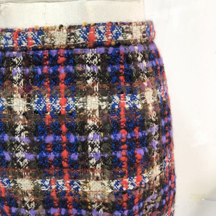 Gucci Gucci Plaid Tweed Skirt Size 38 Size 26" / US 2 / IT 38 - 8 Thumbnail