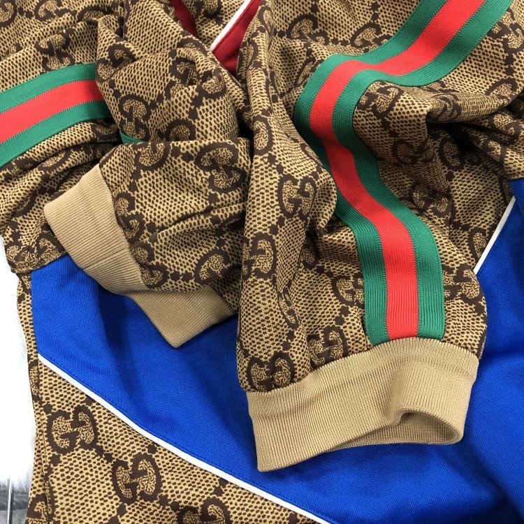 Gucci Gucci GG Monogram Track Jacket Size L Size US L / EU 52-54 / 3 - 8 Thumbnail