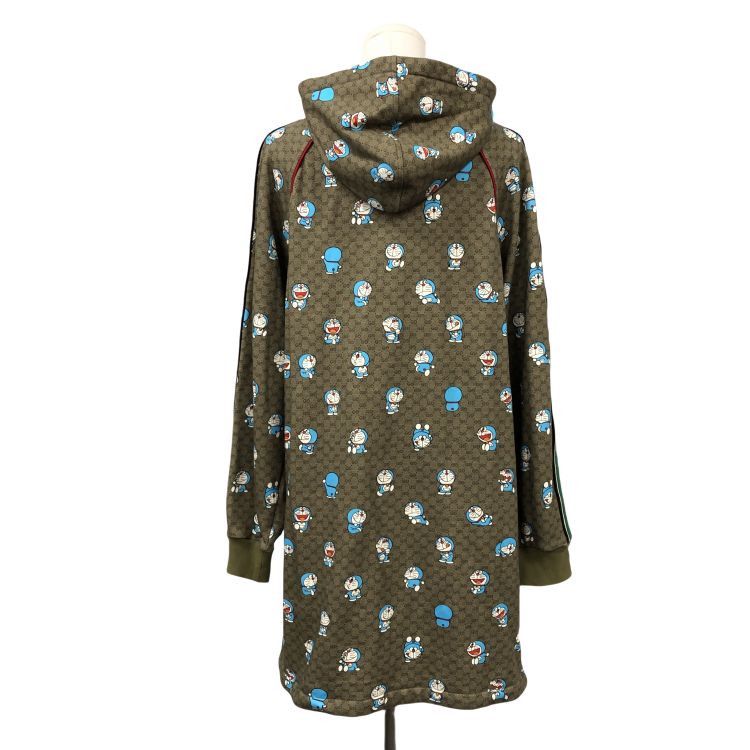 Gucci Gucci x Doraemon GG Supreme Hoodie Dress Size S Size S / US 4 / IT 40 - 2 Thumbnail