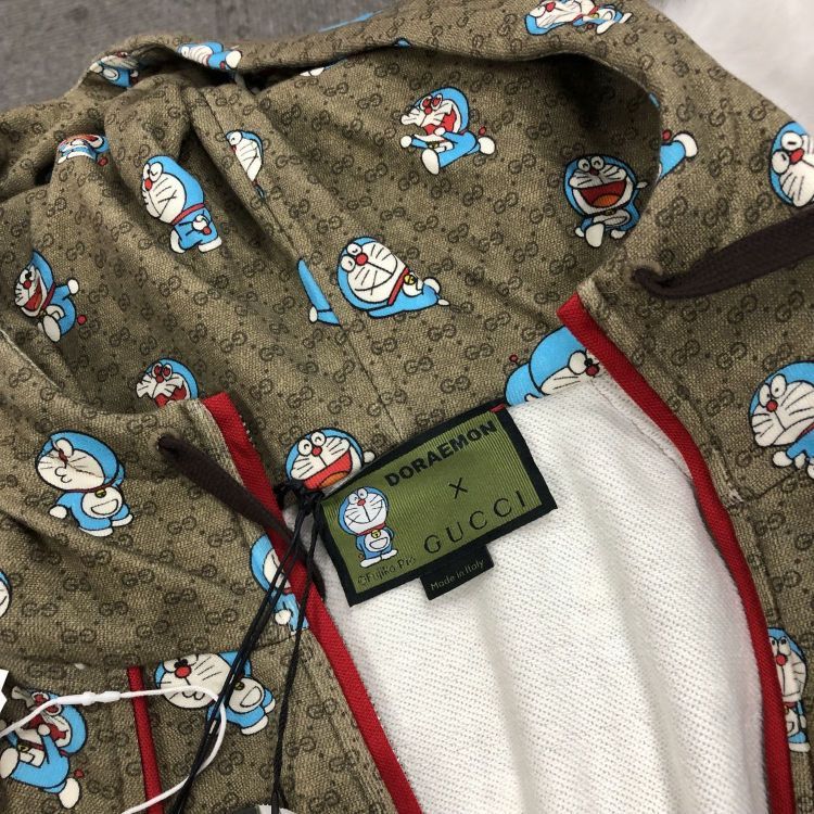 Gucci Gucci x Doraemon GG Supreme Hoodie Dress Size S Size S / US 4 / IT 40 - 6 Thumbnail