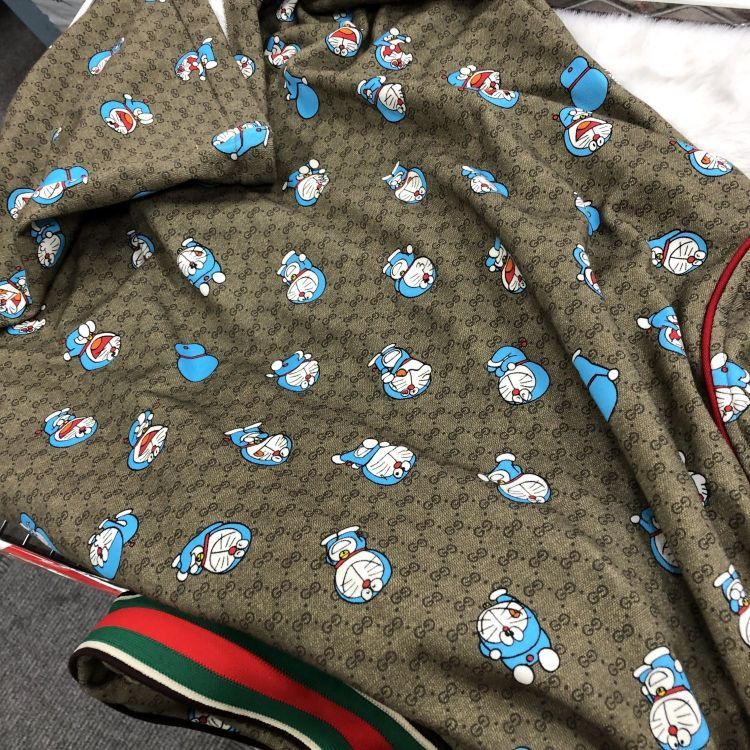 Gucci Gucci x Doraemon GG Supreme Hoodie Dress Size S Size S / US 4 / IT 40 - 9 Thumbnail