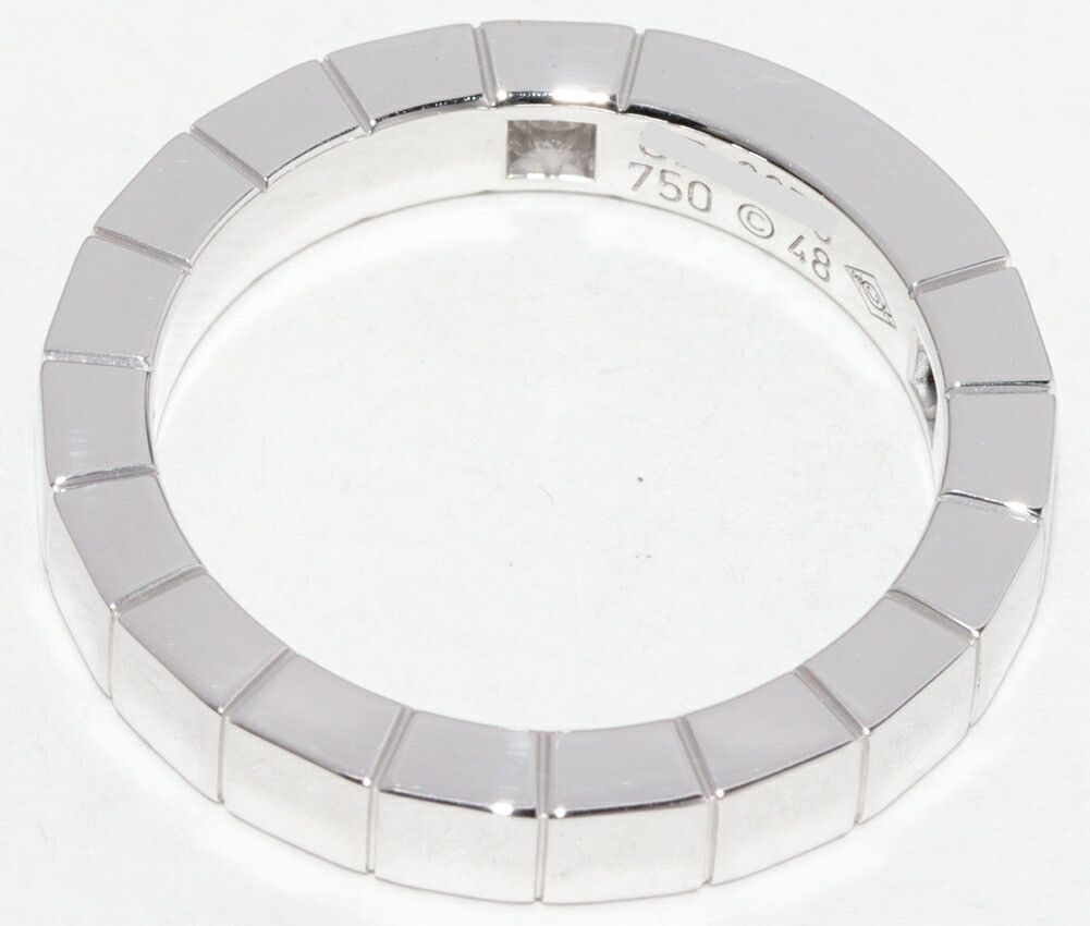 Cartier Cartier Cartier Lanieres Au750 White Gold Diamond Ring Size 48 Precious Metal Ring B40757 DUTY FREE for USA Size ONE SIZE - 4 Thumbnail