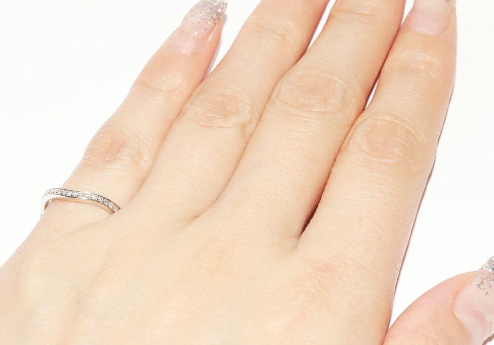 Cartier Cartier Cartier Ballerine Pt950 Diamond Ring Size 47 Precious Metal Ring B40930 DUTY FREE for USA Size ONE SIZE - 6 Thumbnail