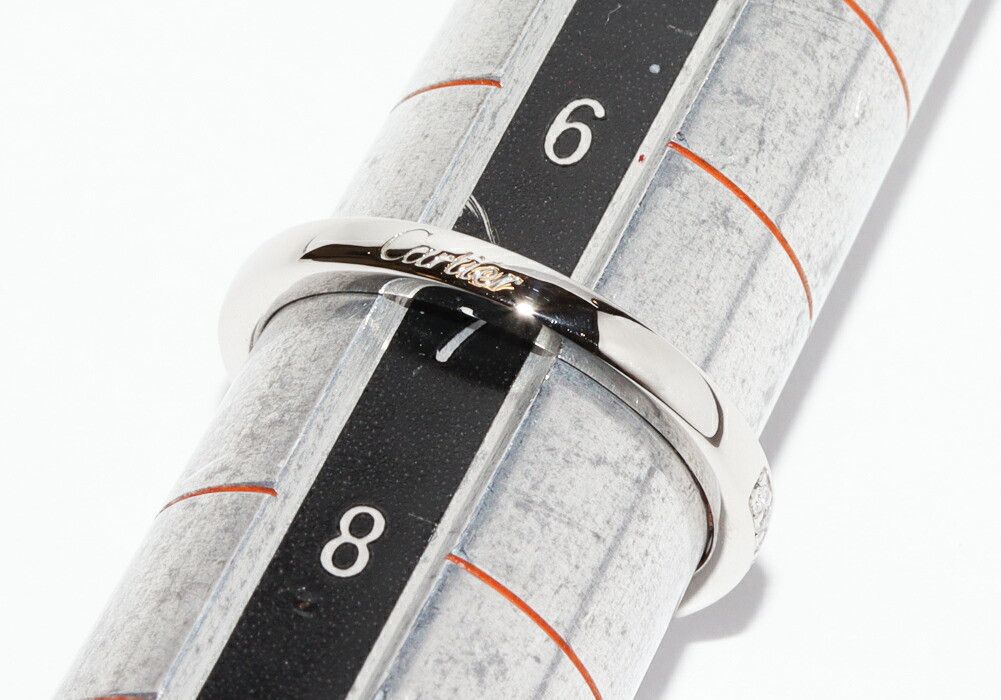 Cartier Cartier Cartier Ballerine Pt950 Diamond Ring Size 47 Precious Metal Ring B40930 DUTY FREE for USA Size ONE SIZE - 2 Thumbnail