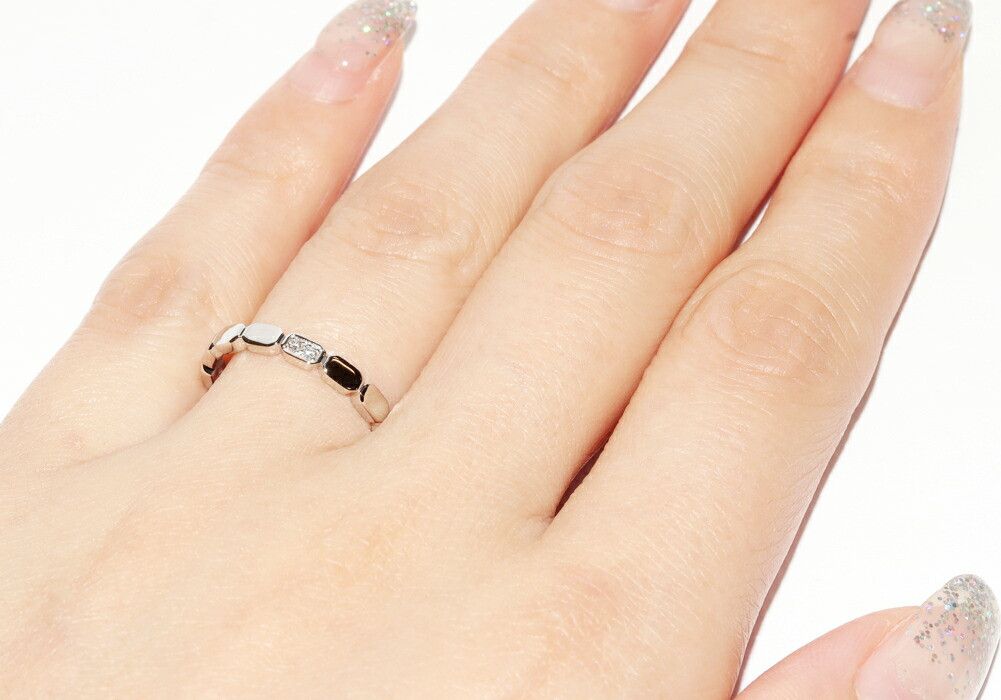 Chanel Chanel Chanel Premiere Promesse Pt950 Diamond Ring Size 50 Precious Metal Ring J4003 DUTY FREE for USA Size ONE SIZE - 5 Thumbnail