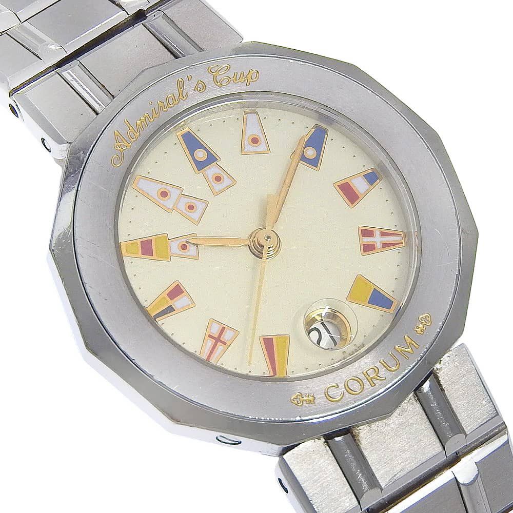 Corum Corum Corum Admirals Cup Stainless Steel Quartz Metal Quartz 39.610.20V050 DUTY FREE for USA Size ONE SIZE - 3 Thumbnail
