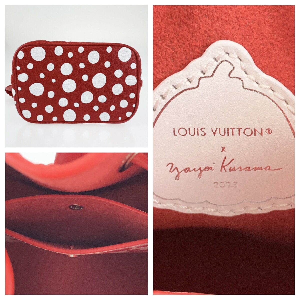 Louis Vuitton Louis Vuitton Louis Vuitton LV×YK NeoNoe BB Leather 2way Bag Leather Shoulder Bag M46413 DUTY FREE for USA Size ONE SIZE - 6 Thumbnail