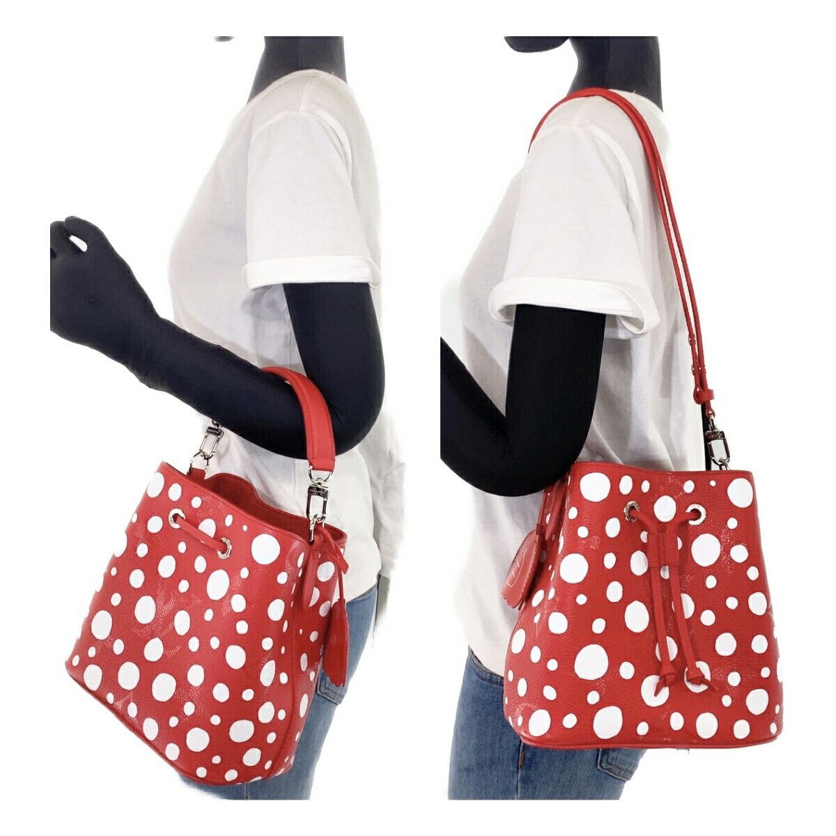 Louis Vuitton Louis Vuitton Louis Vuitton LV×YK NeoNoe BB Leather 2way Bag Leather Shoulder Bag M46413 DUTY FREE for USA Size ONE SIZE - 7 Thumbnail