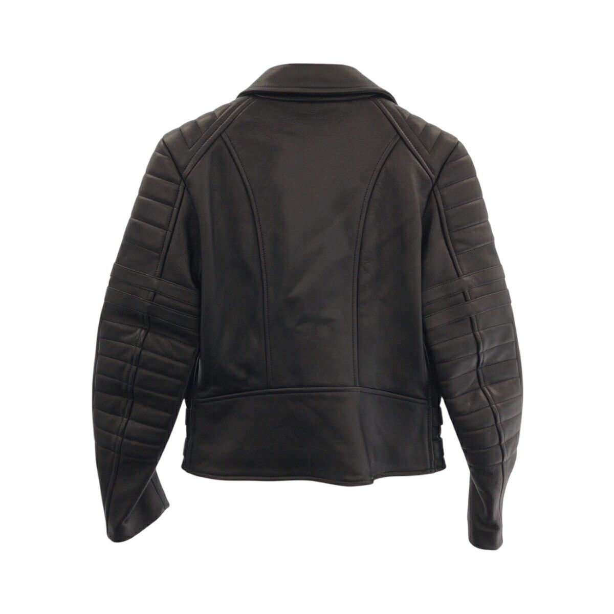 Celine Celine CELINE Phoebe Leather Riders Jacket Leather Outerwear 251904533 DUTY FREE for USA Size ONE SIZE - 2 Thumbnail
