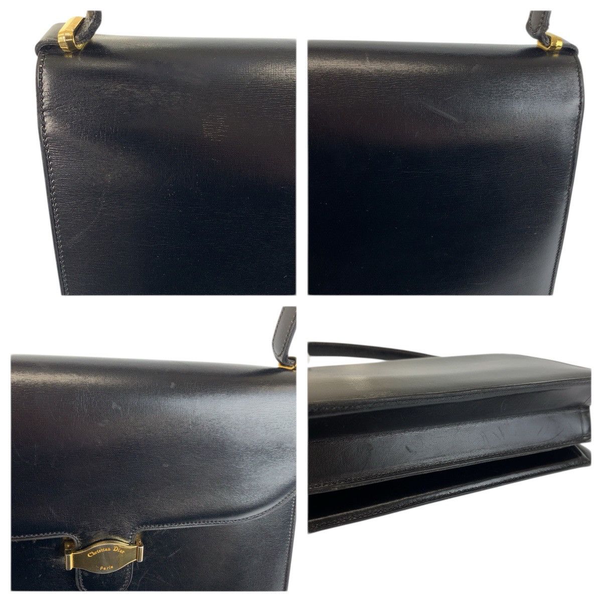 Dior Dior Christian Dior Leather Shoulder Bag Leather Shoulder Bag DUTY FREE for USA Size ONE SIZE - 6 Thumbnail