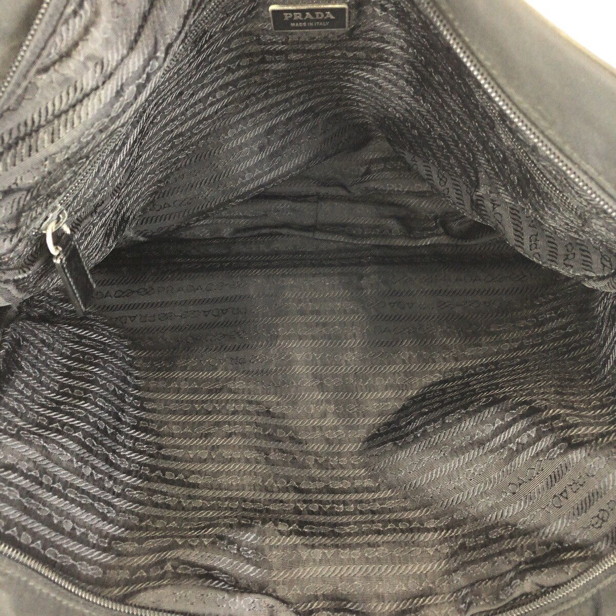 Prada Prada Prada Tessuto Saffiano Nylon Leather 2way Briefcase Textile Business Bag DUTY FREE for USA Size ONE SIZE - 9 Thumbnail
