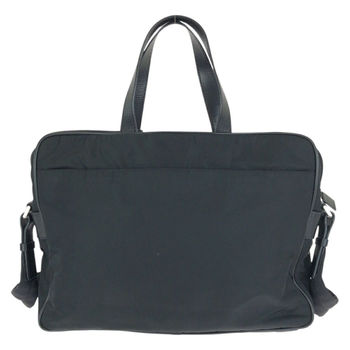 Prada Prada Prada Tessuto Saffiano Nylon Leather 2way Briefcase Textile Business Bag DUTY FREE for USA Size ONE SIZE - 2 Thumbnail