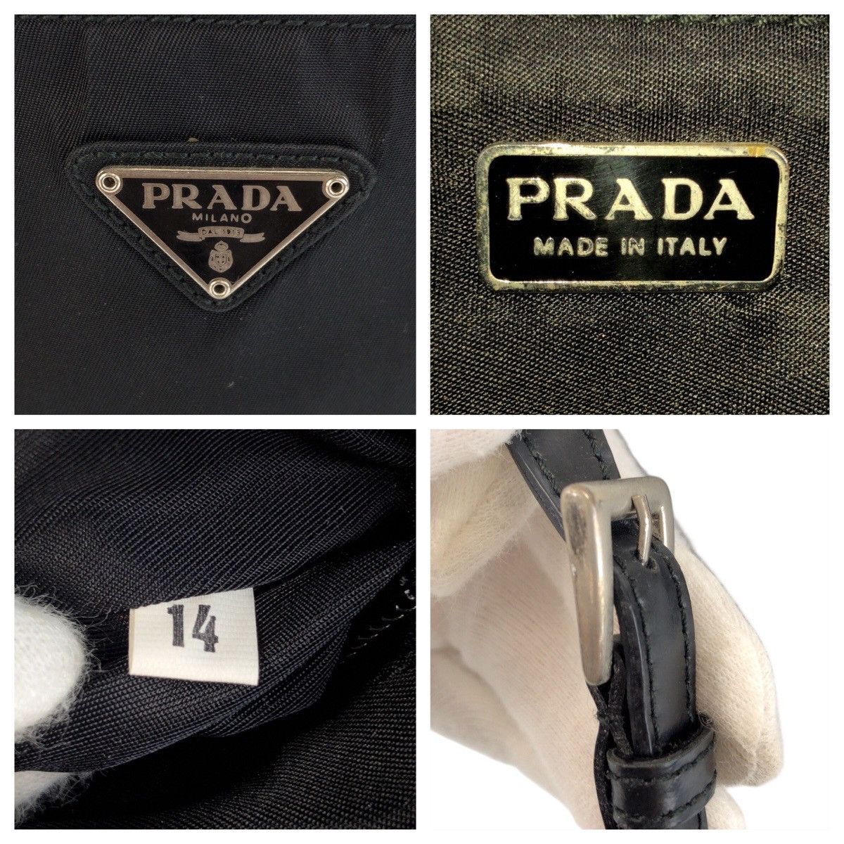 Prada Prada Prada Tessuto Nylon Shoulder Bag Textile Shoulder Bag DUTY FREE for USA Size ONE SIZE - 6 Thumbnail