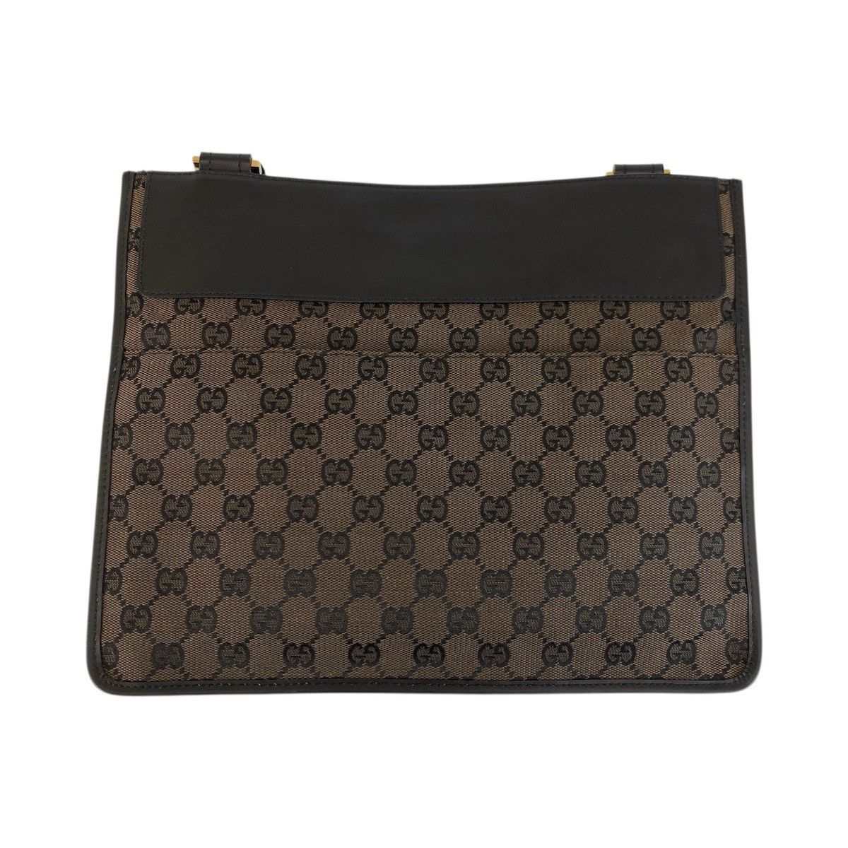 Gucci Gucci Gucci GG Canvas Leather Shoulder Bag Textile Shoulder Bag 0190354 DUTY FREE for USA Size ONE SIZE - 2 Thumbnail