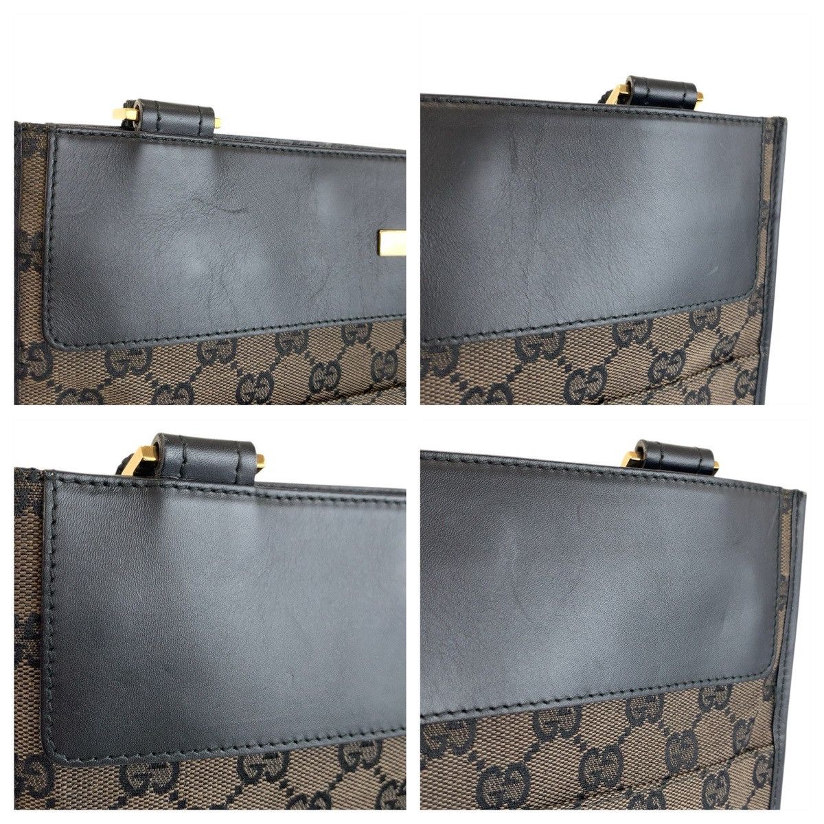 Gucci Gucci Gucci GG Canvas Leather Shoulder Bag Textile Shoulder Bag 0190354 DUTY FREE for USA Size ONE SIZE - 5 Thumbnail