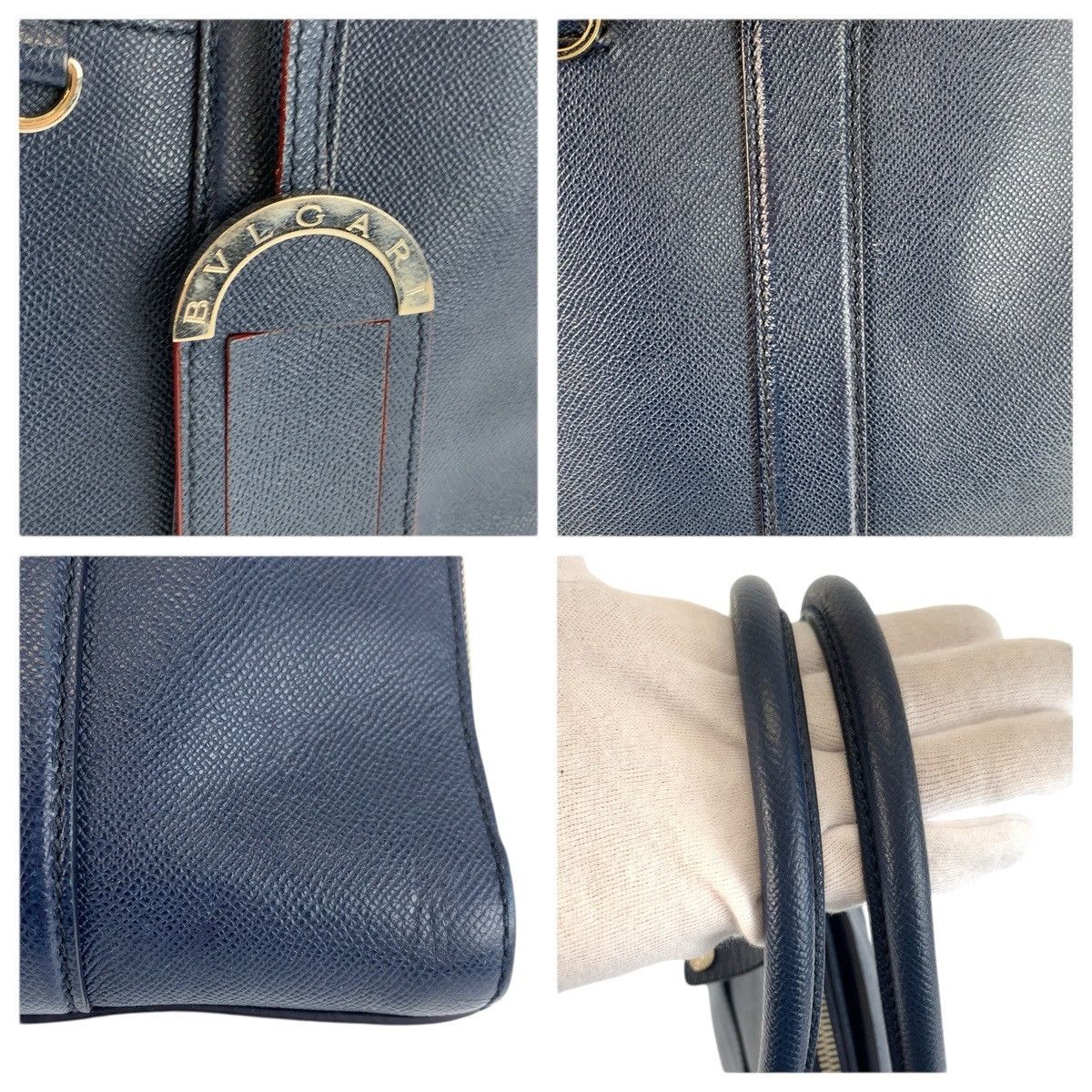 Bvlgari Bvlgari Bvlgari Bvlgari Man Leather Briefcase Leather Business Bag MM-L16-39441 DUTY FREE for USA Size ONE SIZE - 6 Thumbnail