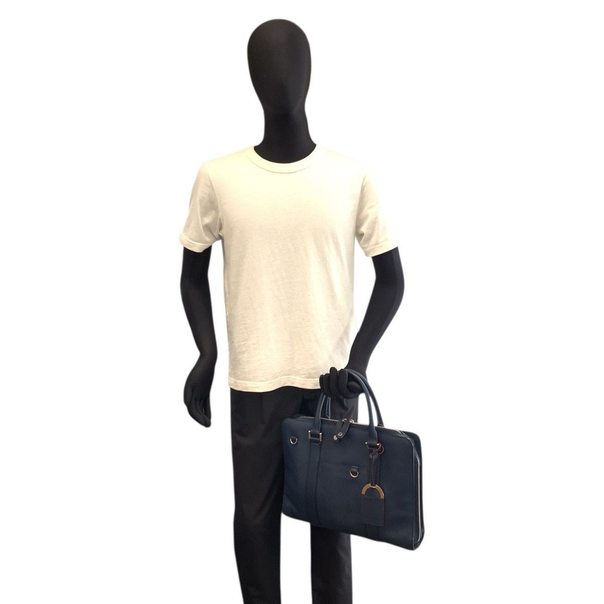 Bvlgari Bvlgari Bvlgari Bvlgari Man Leather Briefcase Leather Business Bag MM-L16-39441 DUTY FREE for USA Size ONE SIZE - 7 Thumbnail