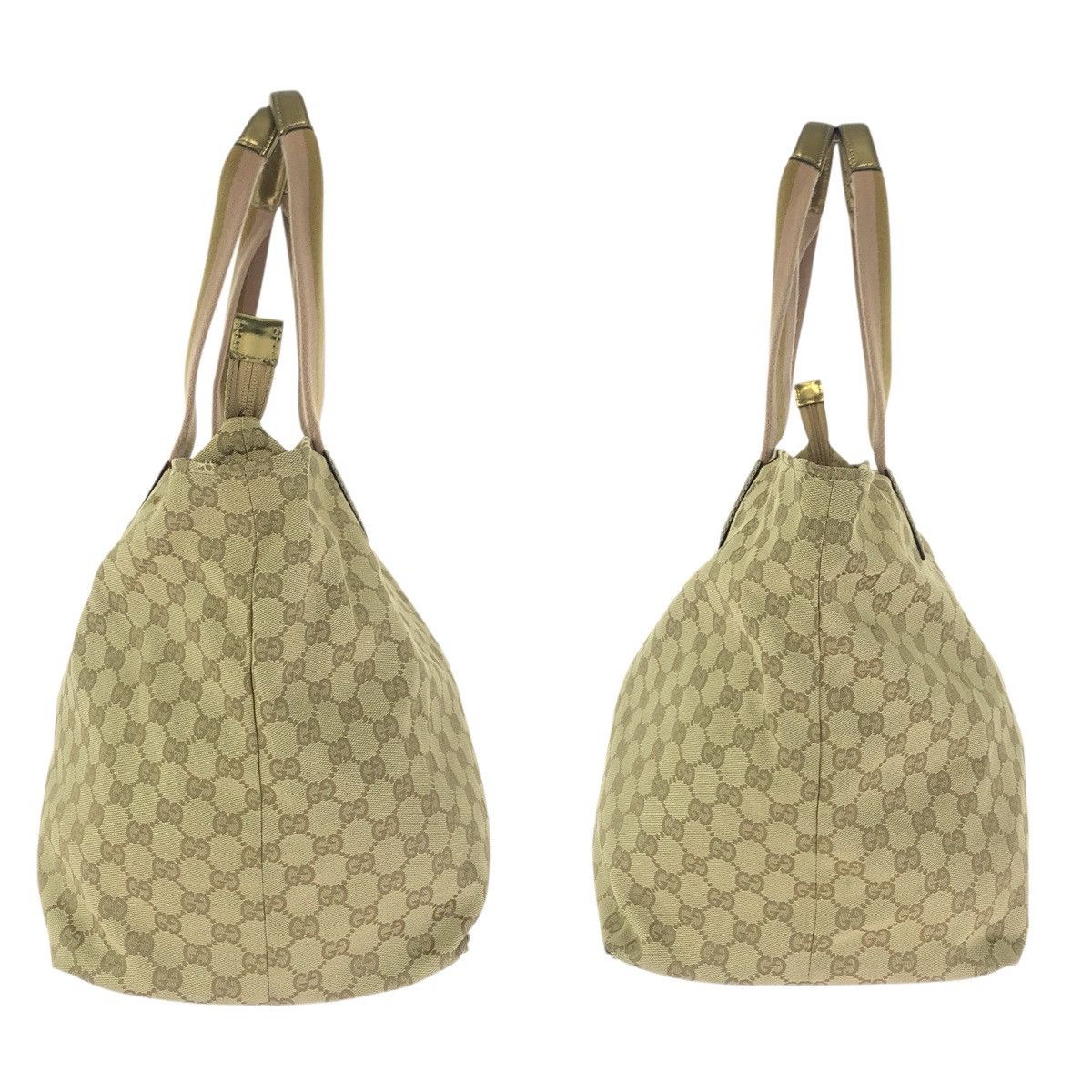 Gucci Gucci Gucci GG Canvas Tote Bag Textile Tote Bag 131231 DUTY FREE for USA Size ONE SIZE - 8 Thumbnail