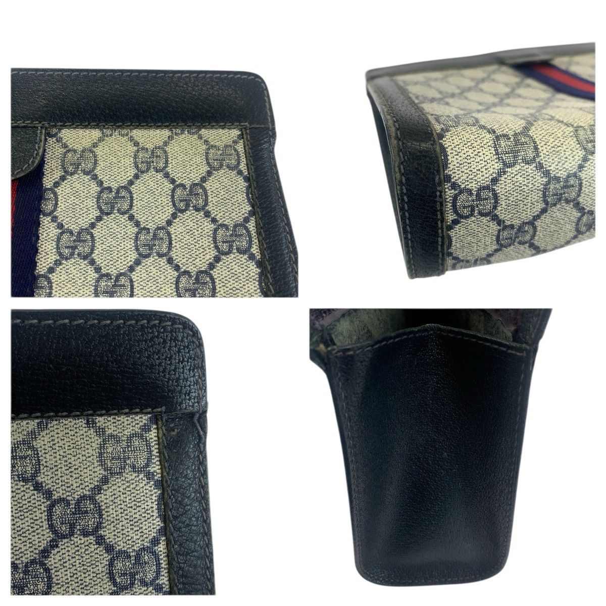 Gucci Gucci Gucci GG Supreme Canvas Clutch Bag Textile Clutch Bag 670142125 DUTY FREE for USA Size ONE SIZE - 6 Thumbnail