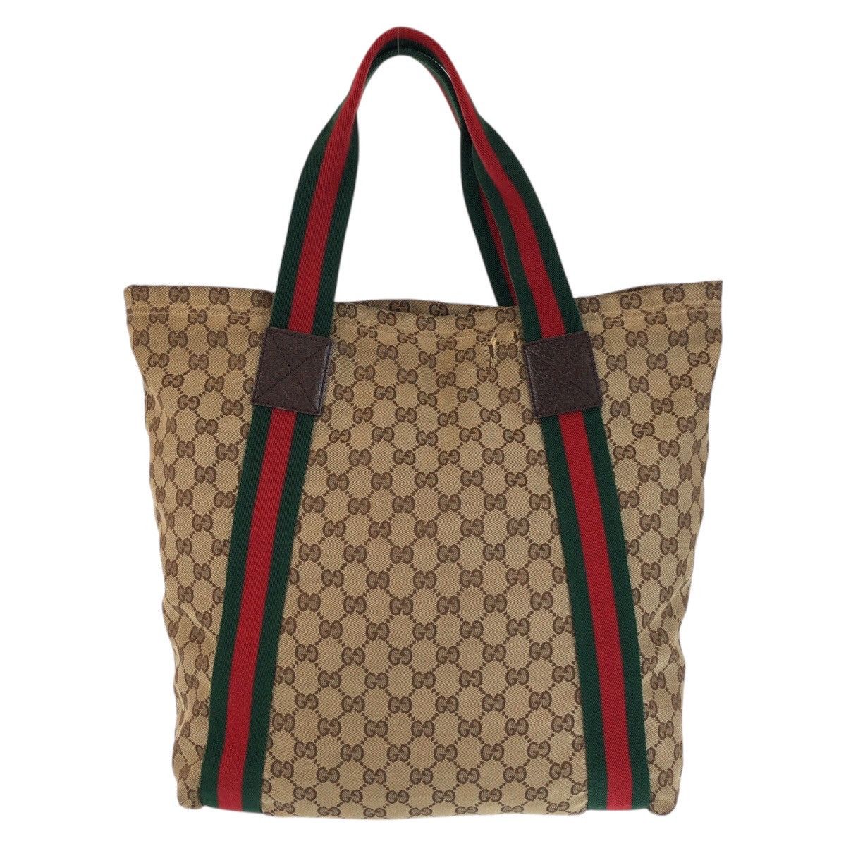 Gucci Gucci Gucci GG Canvas 2way Tote Bag Textile Tote Bag 189669 DUTY FREE for USA Size ONE SIZE - 2 Thumbnail