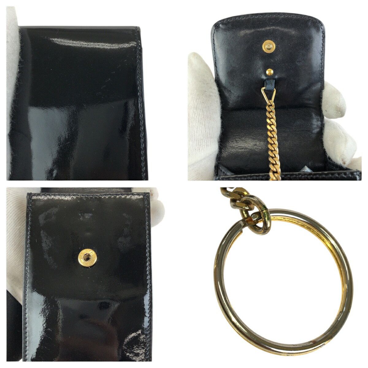 Chanel Chanel Chanel Coco Mark Enamel Small Case Plastic / Synthetic Other DUTY FREE for USA Size ONE SIZE - 7 Thumbnail