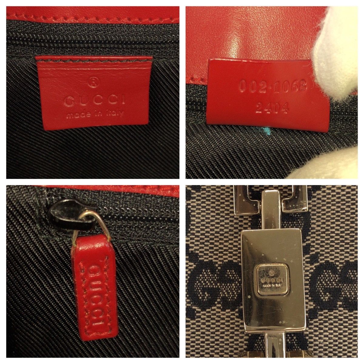 Gucci Gucci Gucci Jackie GG Canvas 2way Bag Textile Handbag 0021068 DUTY FREE for USA Size ONE SIZE - 6 Thumbnail
