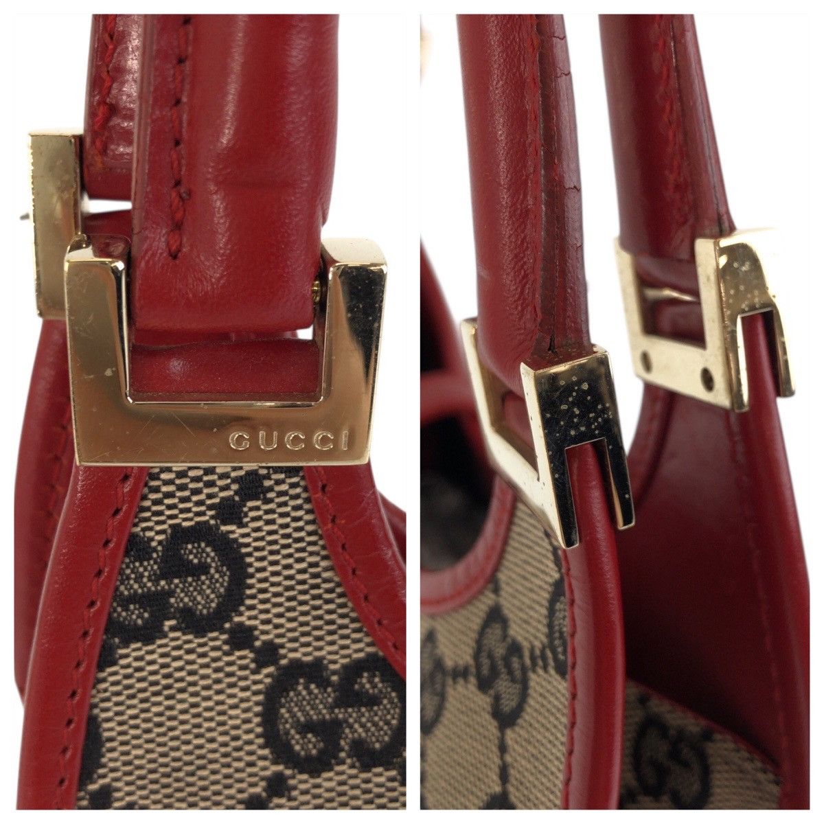 Gucci Gucci Gucci Jackie GG Canvas 2way Bag Textile Handbag 0021068 DUTY FREE for USA Size ONE SIZE - 4 Thumbnail