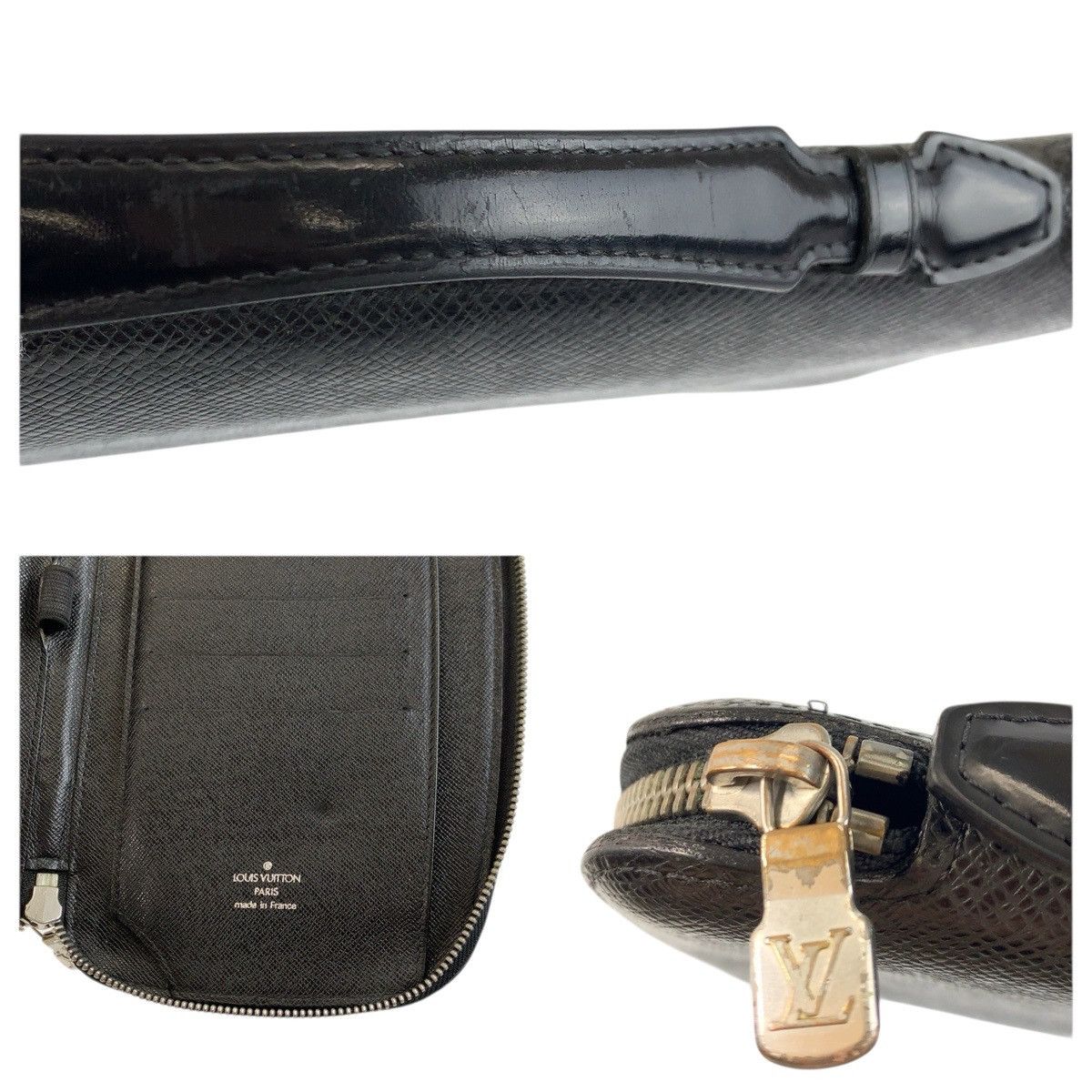Louis Vuitton Louis Vuitton Louis Vuitton Taiga Long Wallet Leather Long Wallet M30652 DUTY FREE for USA Size ONE SIZE - 9 Thumbnail