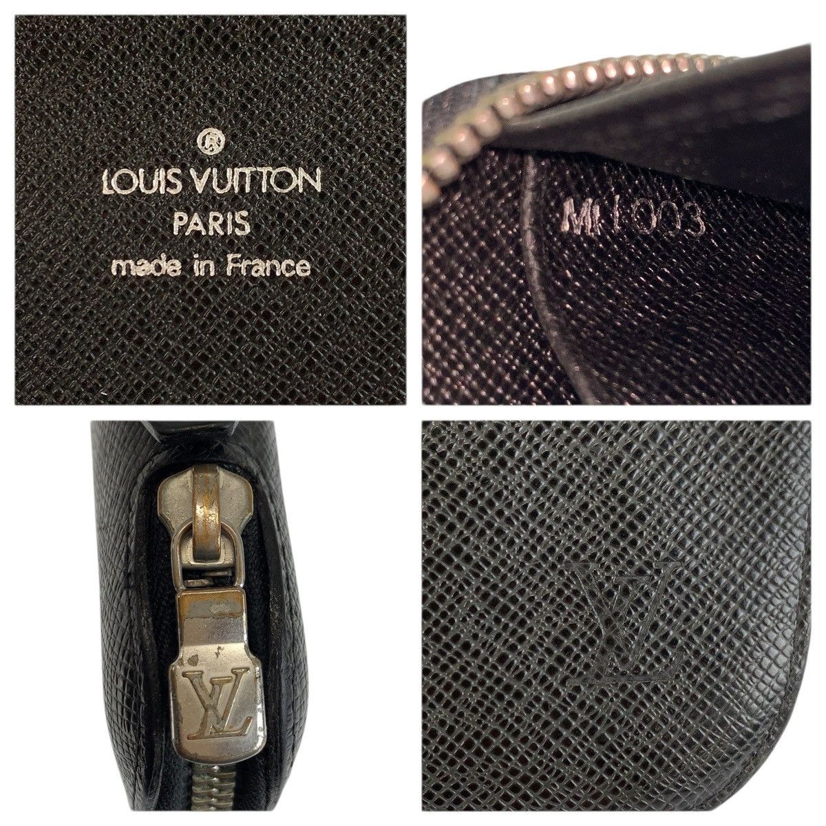 Louis Vuitton Louis Vuitton Louis Vuitton Taiga Long Wallet Leather Long Wallet M30652 DUTY FREE for USA Size ONE SIZE - 3 Thumbnail