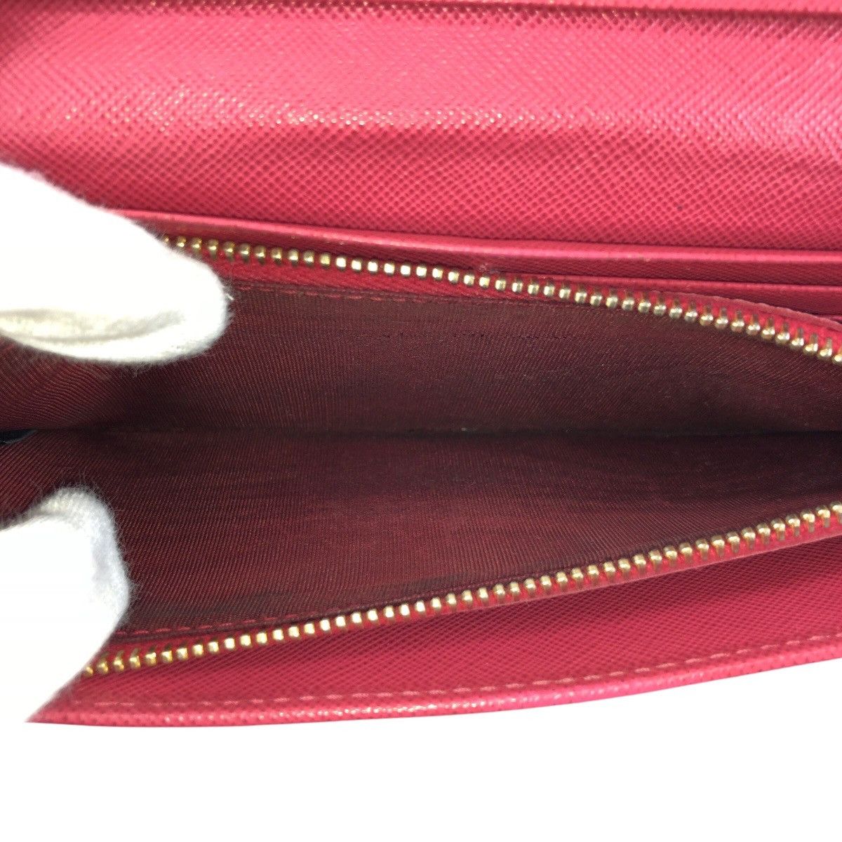 Prada Prada Prada Saffiano Leather Long Wallet Leather Long Wallet DUTY FREE for USA Size ONE SIZE - 8 Thumbnail