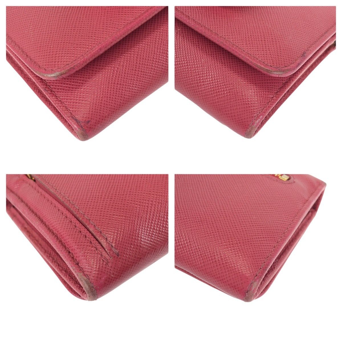 Prada Prada Prada Saffiano Leather Long Wallet Leather Long Wallet DUTY FREE for USA Size ONE SIZE - 3 Thumbnail