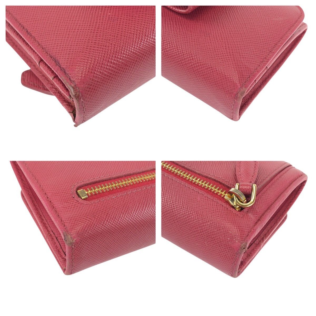 Prada Prada Prada Saffiano Leather Long Wallet Leather Long Wallet DUTY FREE for USA Size ONE SIZE - 4 Thumbnail