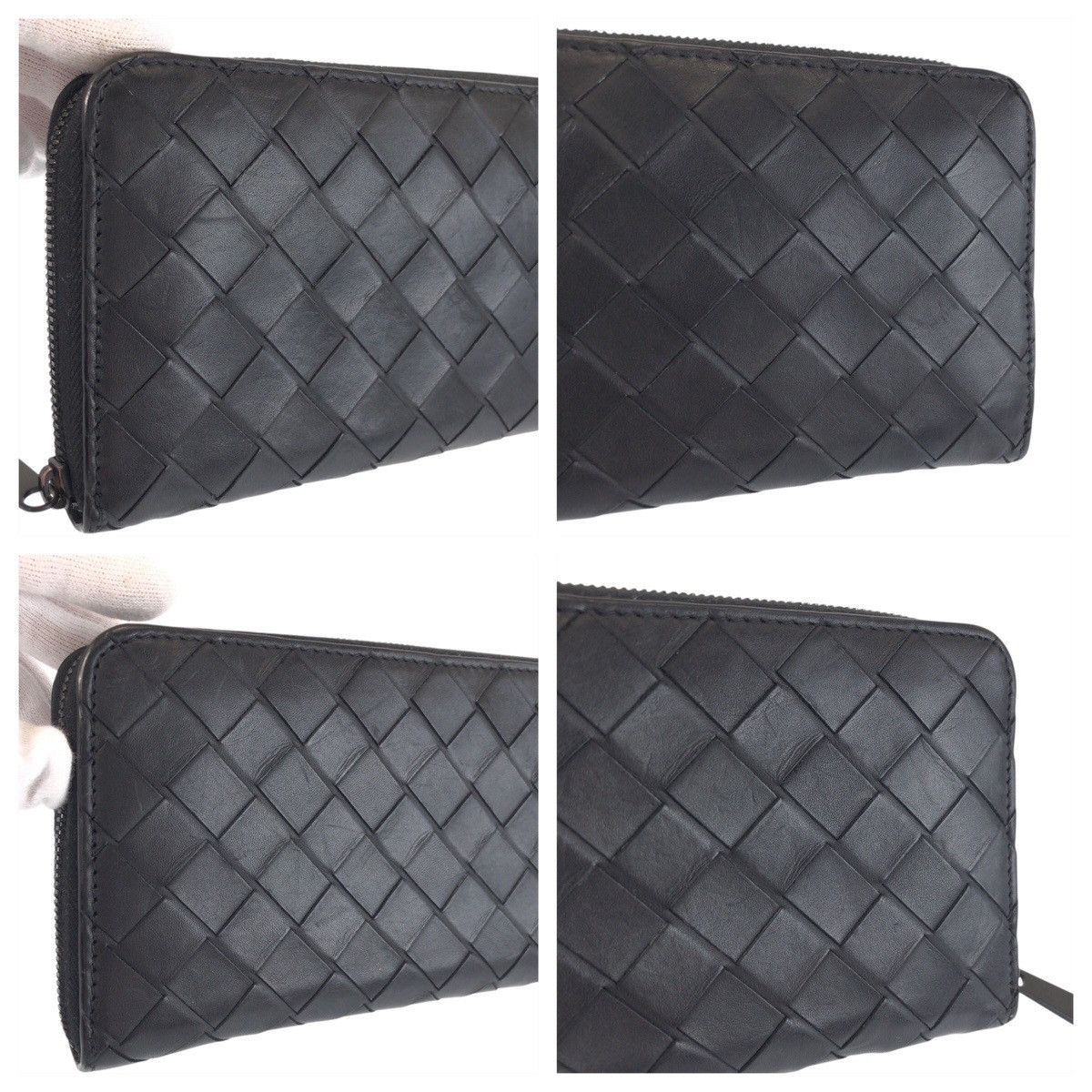 Bottega Veneta Bottega Veneta Bottega Veneta Intrecciato Leather Long Wallet Leather Long Wallet S02056563K DUTY FREE for USA Size ONE SIZE - 9 Thumbnail