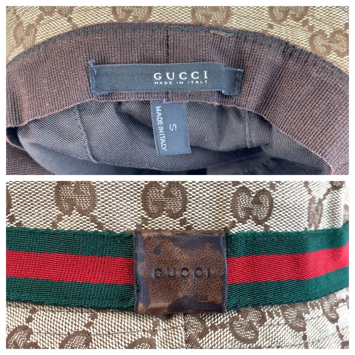 Gucci Gucci Gucci GG Canvas Bucket Hat Textile Hats DUTY FREE for USA Size ONE SIZE - 5 Thumbnail