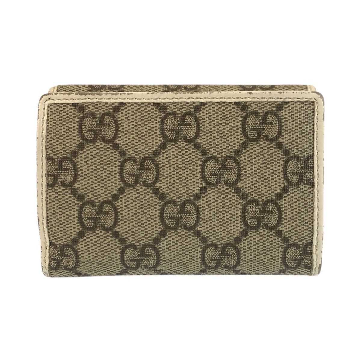 Gucci Gucci Gucci GG Supreme Horsebit Canvas Wallet Textile Short Wallet 644462 DUTY FREE for USA Size ONE SIZE - 2 Thumbnail