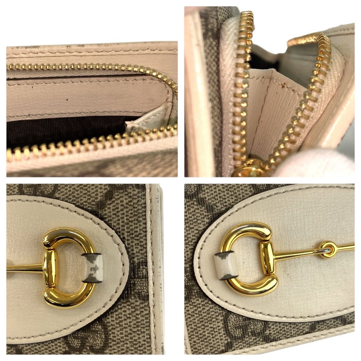 Gucci Gucci Gucci GG Supreme Horsebit Canvas Wallet Textile Short Wallet 644462 DUTY FREE for USA Size ONE SIZE - 9 Thumbnail