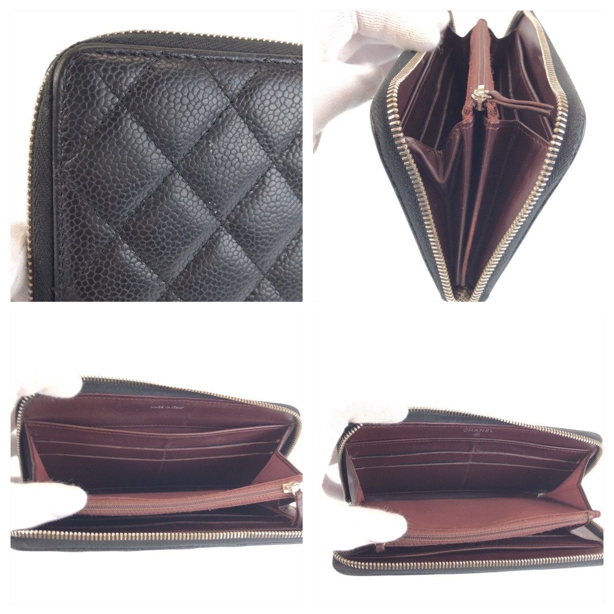 Chanel Chanel Chanel Matelasse Leather Long Wallet Leather Long Wallet DUTY FREE for USA Size ONE SIZE - 8 Thumbnail