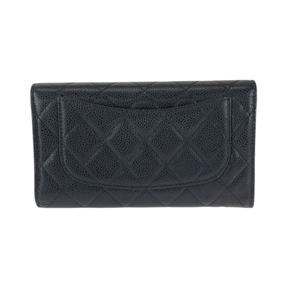 Chanel Chanel Chanel Matelasse Caviar Long Wallet Leather Long Wallet DUTY FREE for USA Size ONE SIZE - 2 Thumbnail