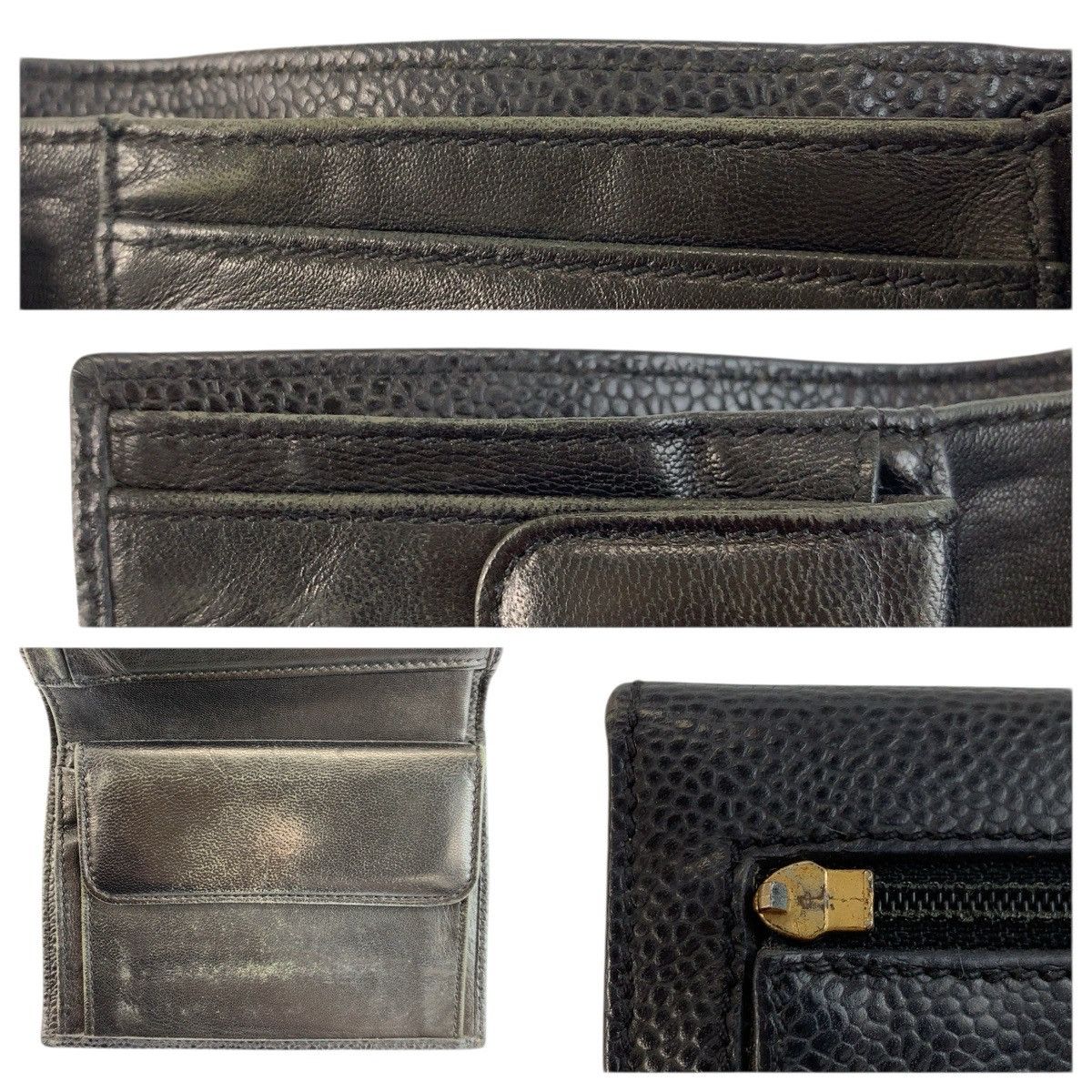 Chanel Chanel Chanel Coco Mark Leather Wallet Leather Short Wallet DUTY FREE for USA Size ONE SIZE - 9 Thumbnail