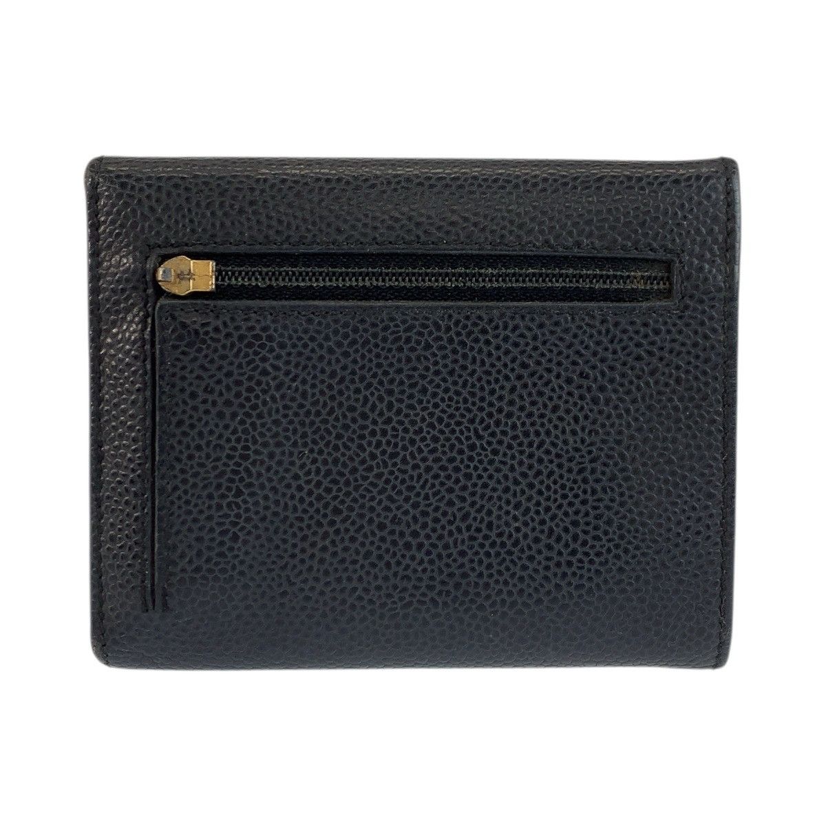 Chanel Chanel Chanel Coco Mark Leather Wallet Leather Short Wallet DUTY FREE for USA Size ONE SIZE - 2 Thumbnail